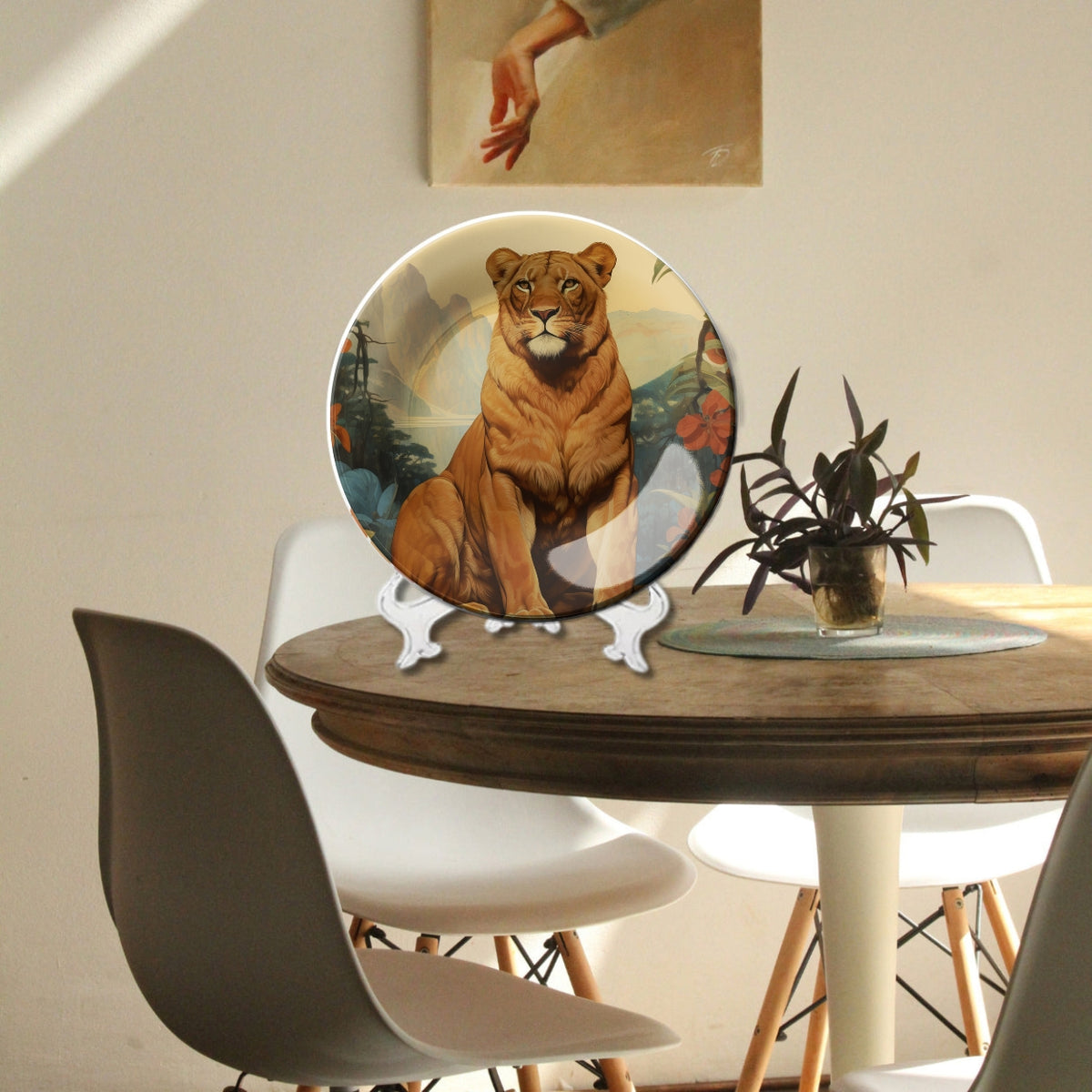 Adventures Lion Wall Décor Decorative Wall Plate