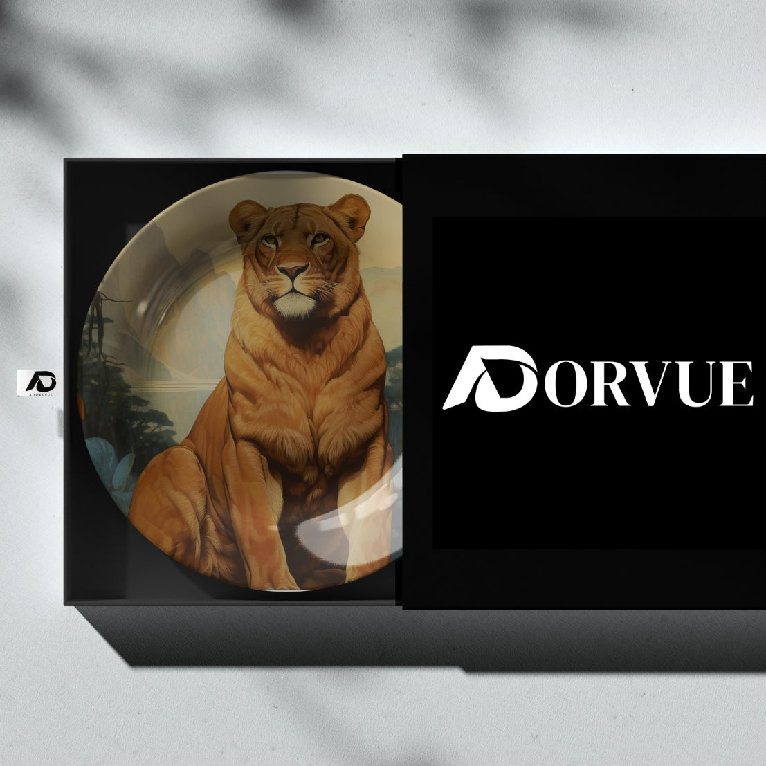 Adventures Lion Wall Décor Decorative Wall Plate