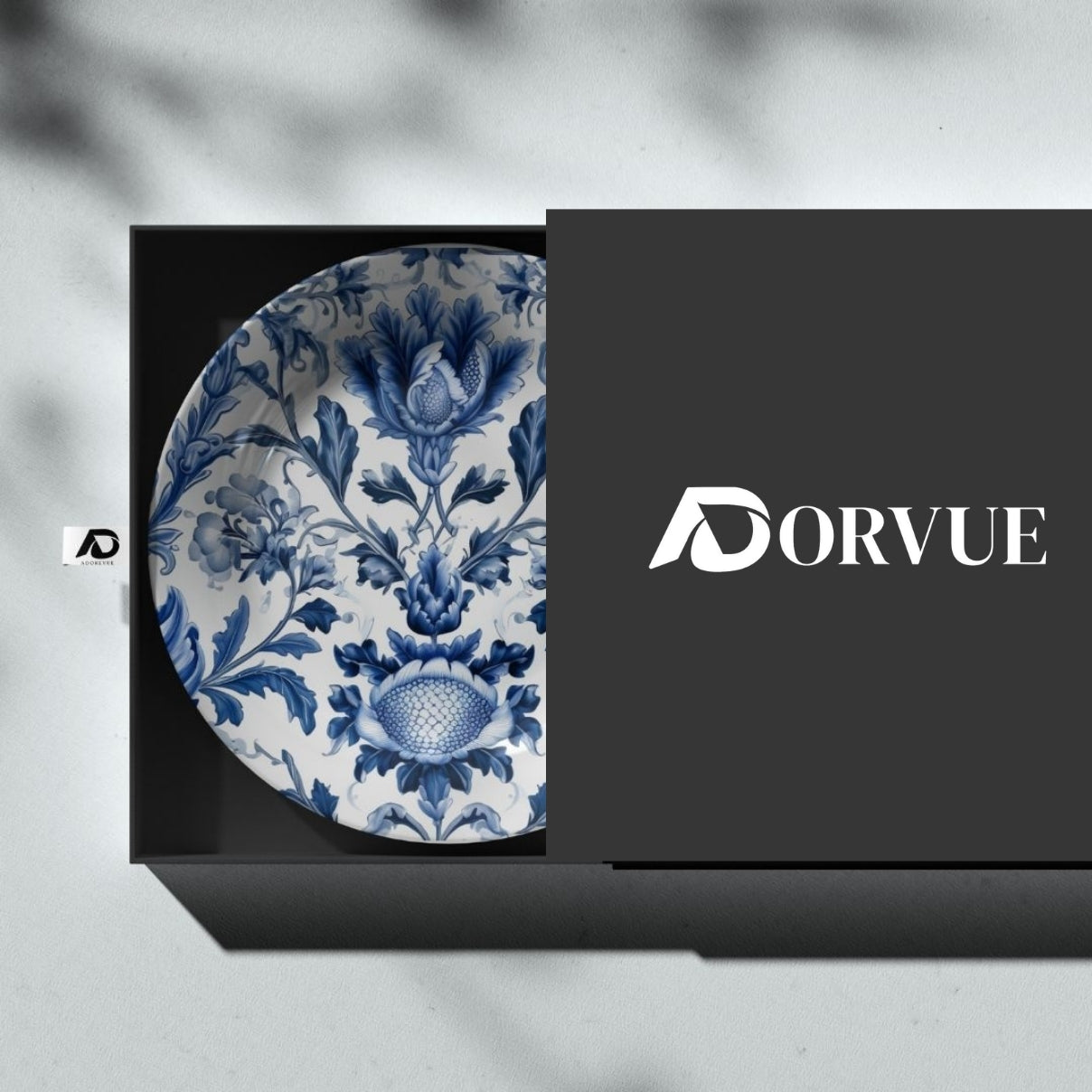 The Porcelain Meadow Ceramic Wall Plate Home Décor