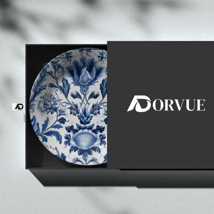 The Porcelain Meadow Ceramic Wall Plate Home Décor