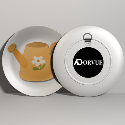 Watering Can Garden Decor Decorative Wall Plate