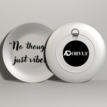 Not Thoughts Just Vibes Decorative Wall Plate