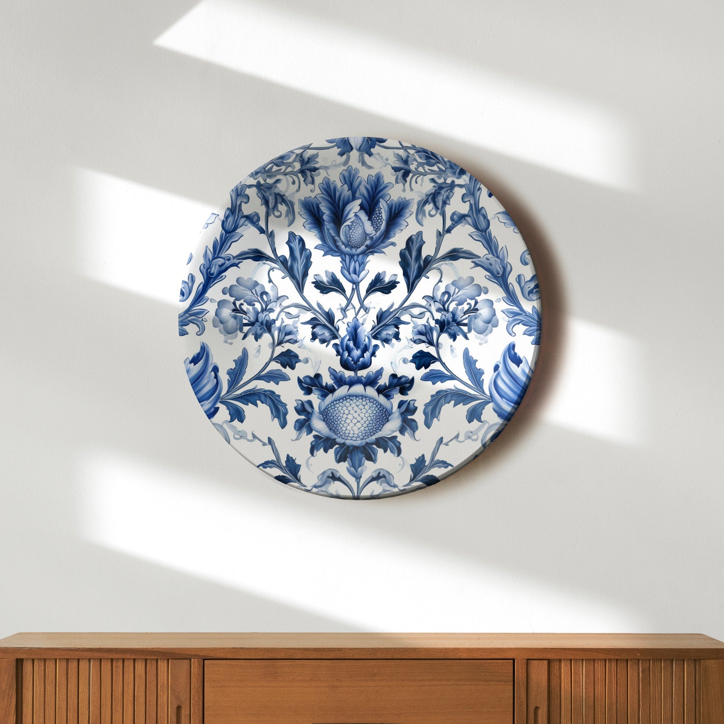 The Porcelain Meadow Ceramic Wall Plate Home Décor