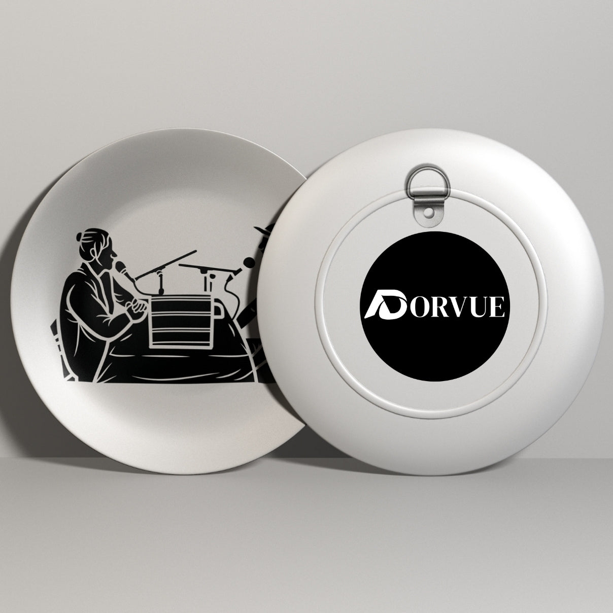 Radio Show Or Podcast Sketch Decorative Wall Plate