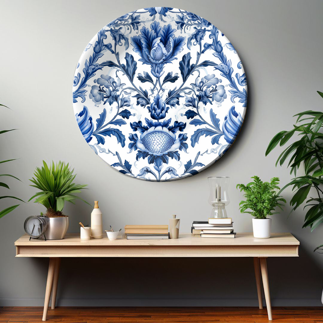 The Porcelain Meadow Ceramic Wall Plate Home Décor