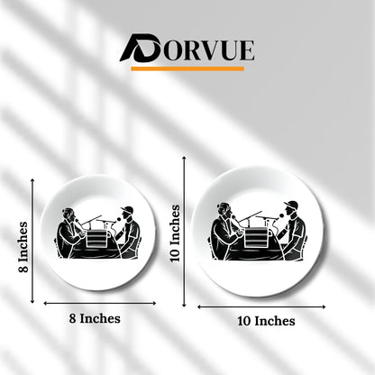 Radio Show Or Podcast Sketch Decorative Wall Plate