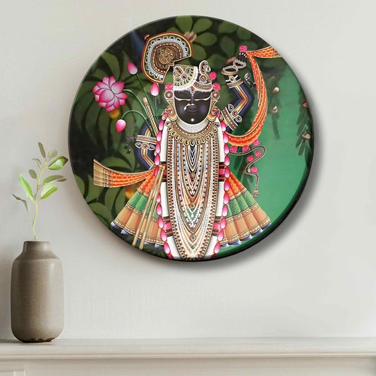 Shrinath Ji Decorative Wall Plate Home Décor
