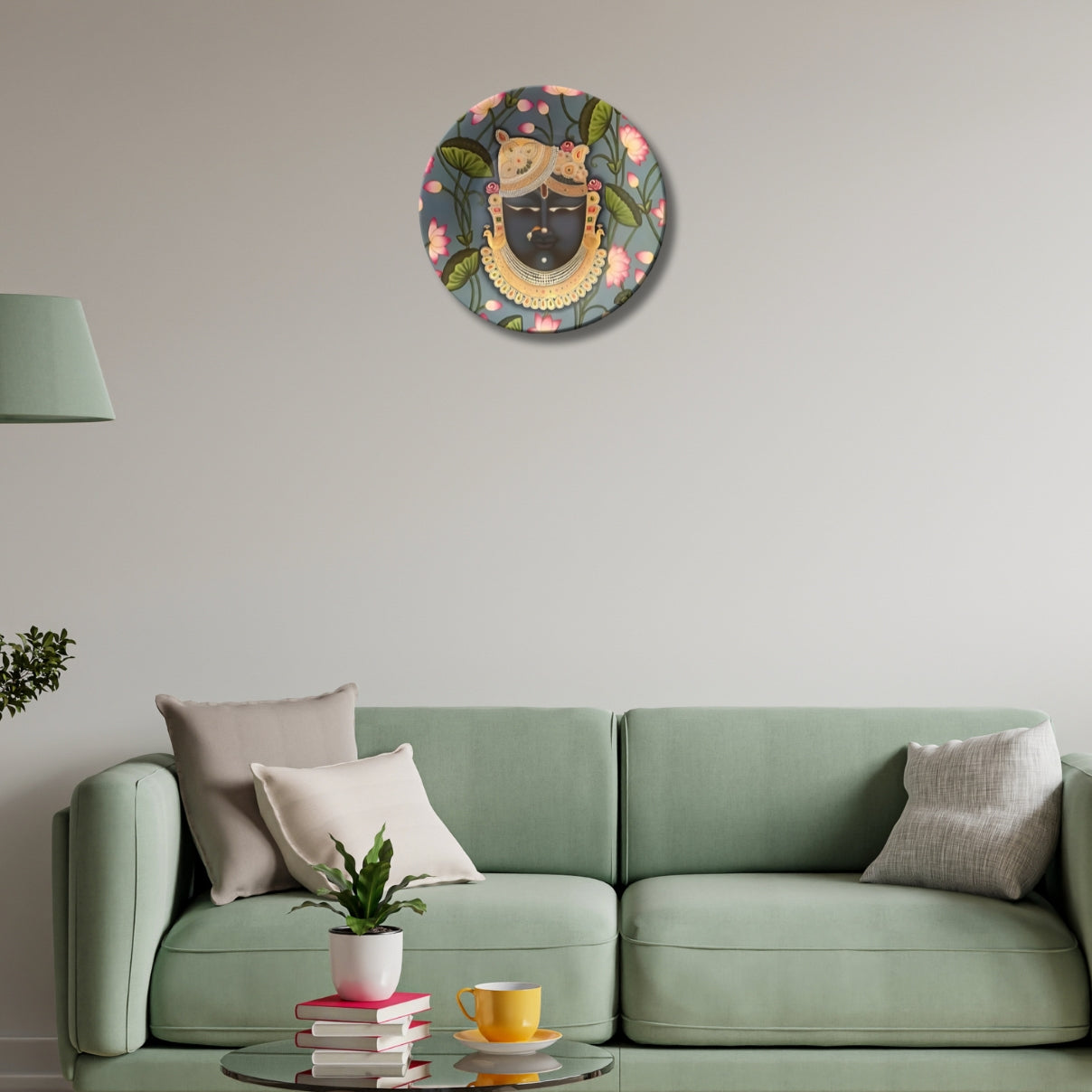 Shrinathji Wall Décor Home Decoration Wall Plate