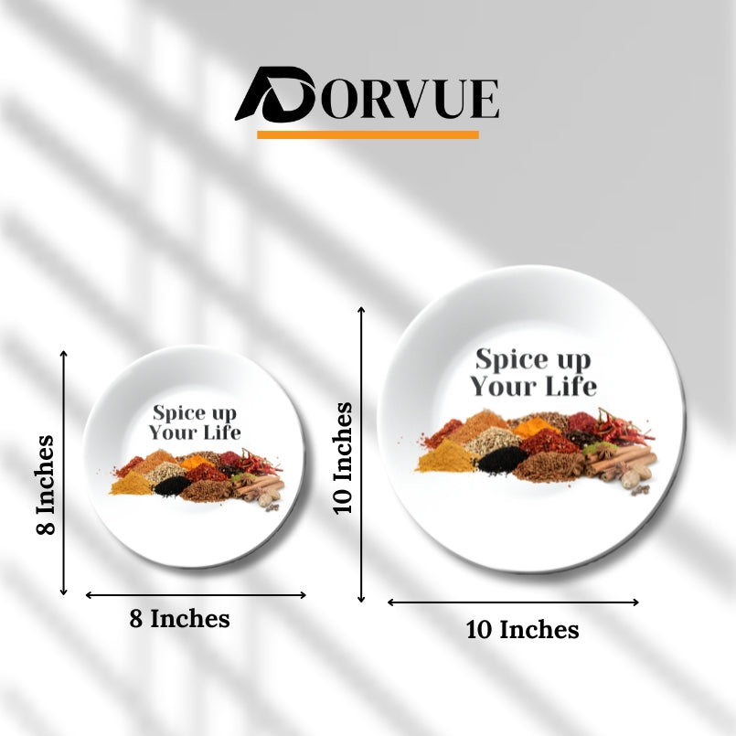 Spice Up Your Life Ceramic Wall Plate