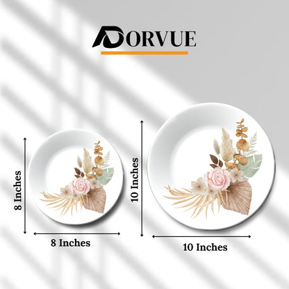 Bohemian Bouquet Decorative Wall Plate