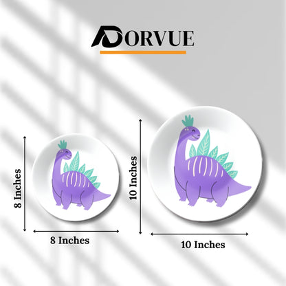 Adorable Dino Decorative Ceramic Wall Plate