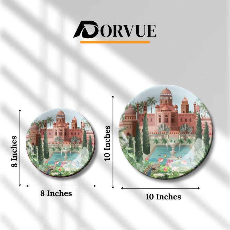 Whispers of Royalty Ceramic Wall Plate