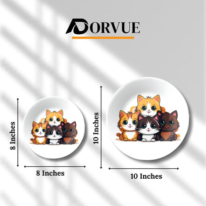 Tiny Paws Decorative Ceramic Wall Plate