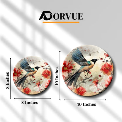 Humming Wings Decorative Ceramic Wall Plate