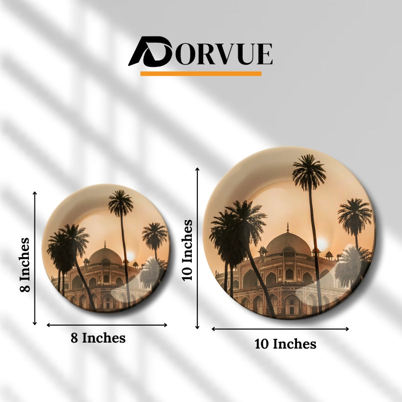 Timeless Majesty Decorative Ceramic Wall Plate