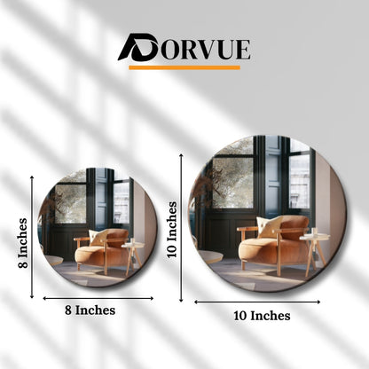 Relaxing Chair Luxury Living Decorative Wall Plate