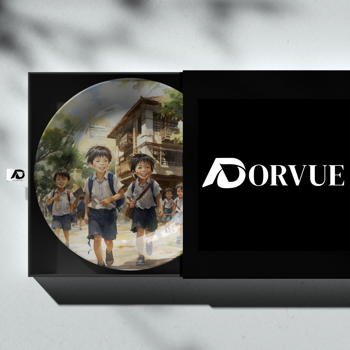 Set of 2 Timeless Tales Mother Waiting For Kids Home Décor Wall Plates