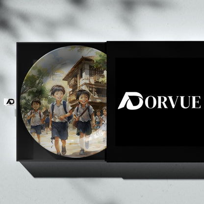 Set of 2 Timeless Tales Mother Waiting For Kids Home Décor Wall Plates