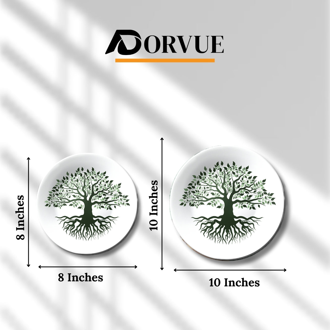 Life of Tree Ceramic Decorative Wall Plate For Home