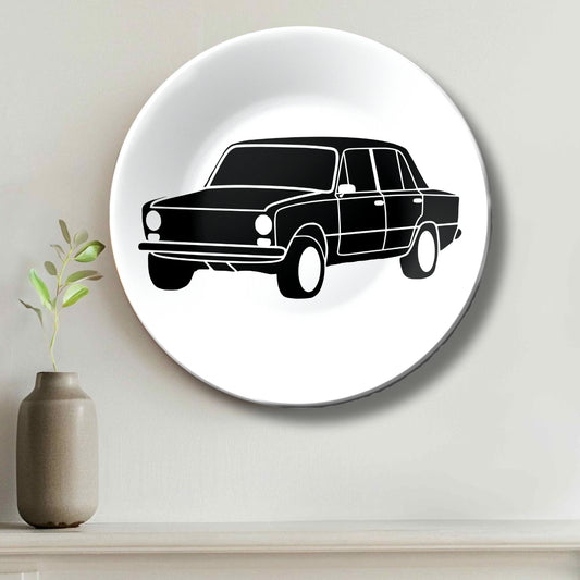 Classic Vintage Car Wall Décor Ceramic Wall Plate