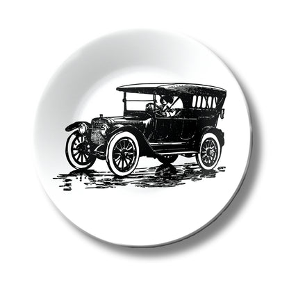 Jeep Vintage Car Ceramic Exclusive Wall Plate