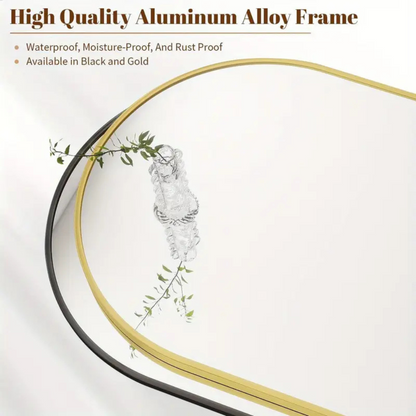 Sleek Elegance Arch Frame Wall Mirror