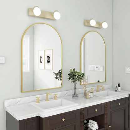 Sleek Elegance Arch Frame Wall Mirror